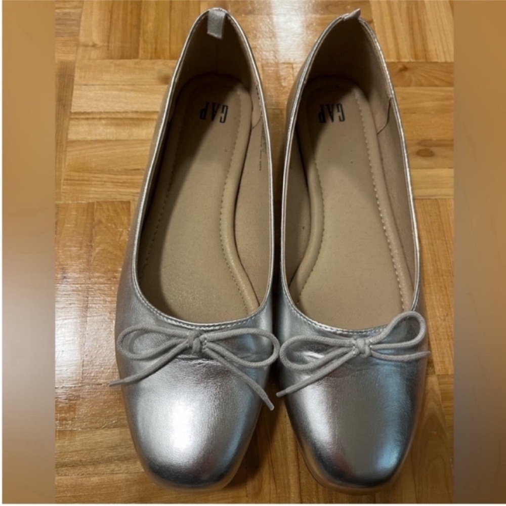 Gap Metallic Ballet Flats